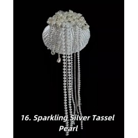 Handmade Ocean Mermaid Shell Pearl Tassel Headpiece (HP01)